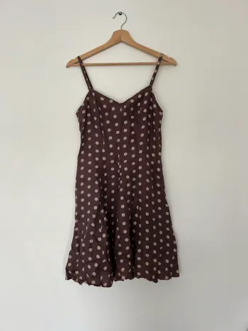 Robe à pois femme