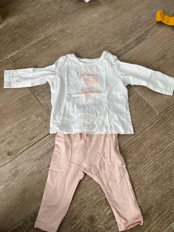 Ensemble Gémo 6 mois