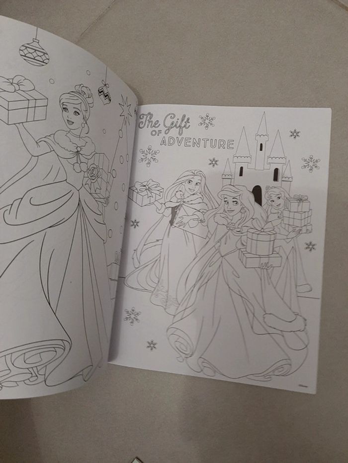 Cahier coloriage reine des neiges - photo numéro 5