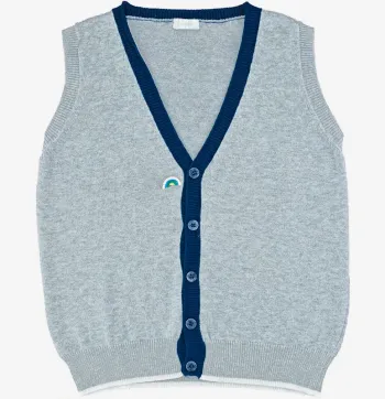 Cardigan 5 ans en coton Il Gufo