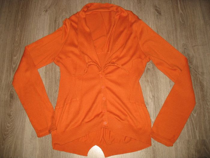 GILET ORANGE "MISS CAPTAIN" - TAILLE 2 - n°01 - photo numéro 2