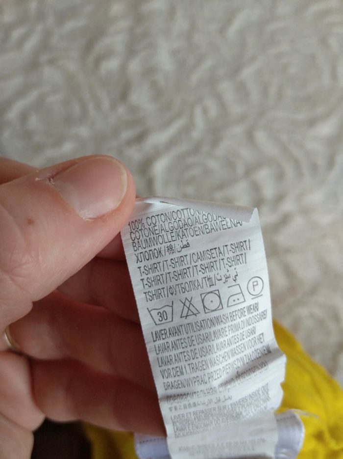 Polo tee shirt manches courtes Garçon 12 mois Winnie the Pooh l'ourson Disney Baby 100% coton - photo numéro 7