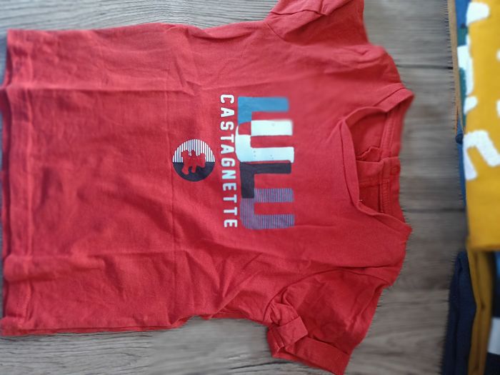 2 tee shirt garçon 24 mois Lulu castagnette - photo numéro 2