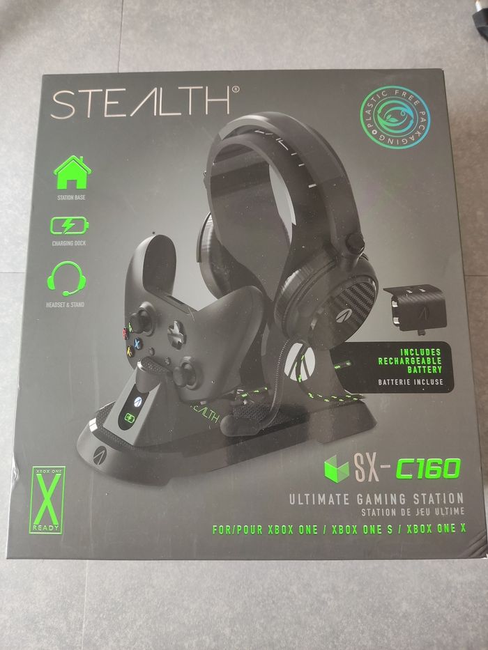 Support batterie casque Microsoft Xbox one