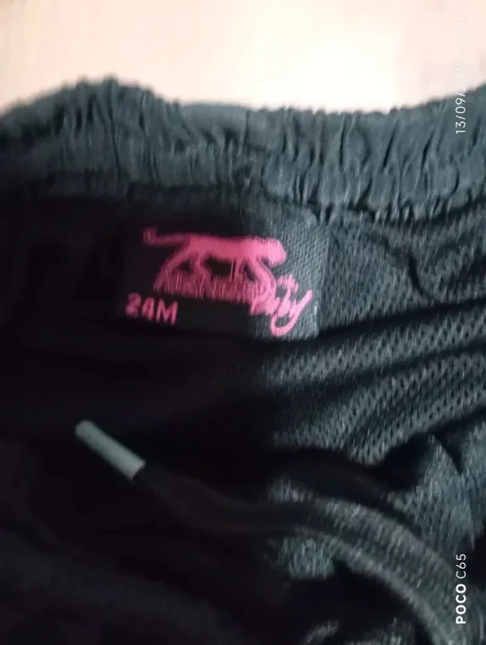 Survêtement Airness taille 6/9 mois, noir. - photo numéro 7