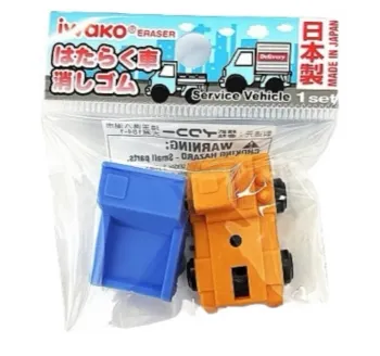Gomme camion de chantier Iwako Neuf