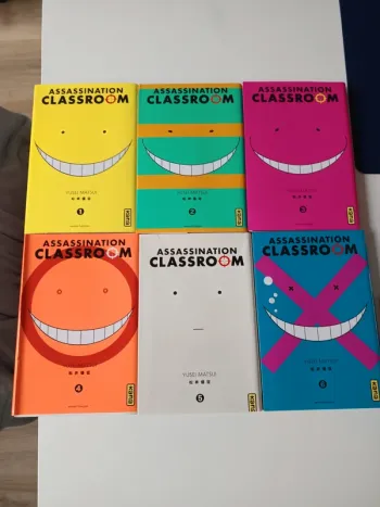 Mangas Assassination Classroom tomme 1 a 6