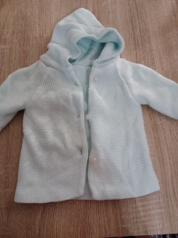 Gilet de laine 3 mois