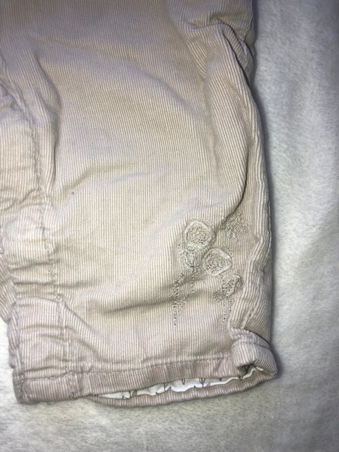 Pantalon velours 3 mois - photo numéro 2