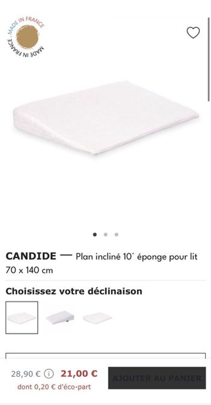 Plan incliné 10 candide