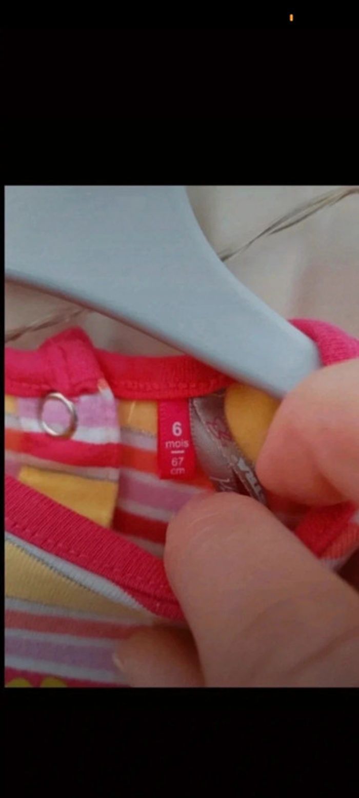 💛Ensemble tee shirt + legging été 6 mois Orchestra Baby - photo numéro 3