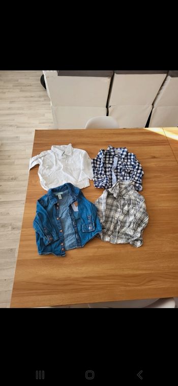 Lot chemise