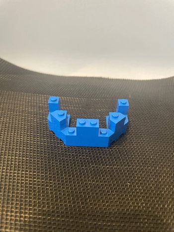 Lego Castle créneaux remparts bleu 4x8x2 1/3 lego officiel 8780 8781