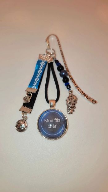 Cadeau mon fils, marque page " mon fils cheri"