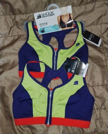 Lot 2 soutien gorge shock absorber taille 90C