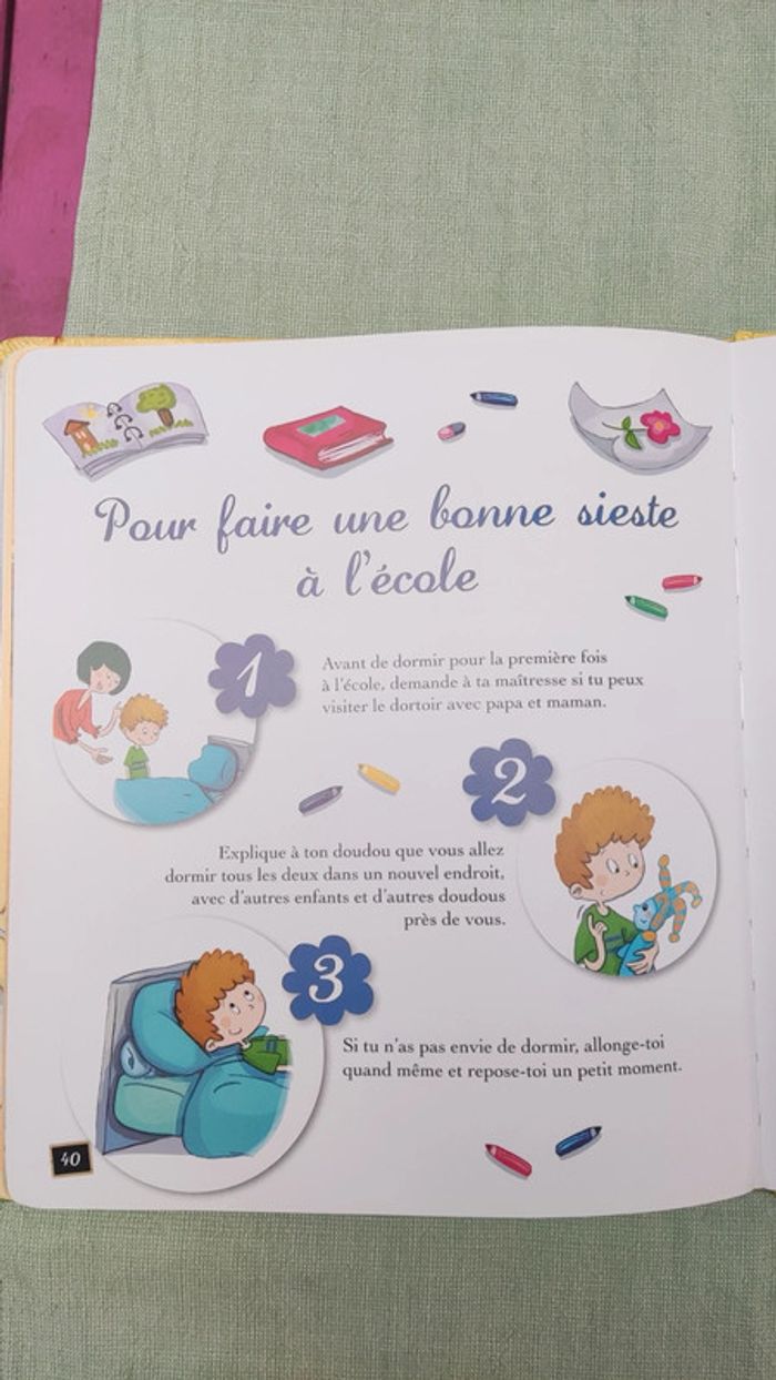 Lot de 2 livres et 1 cahier pour se préparer à l'entrée en maternelle - photo numéro 19