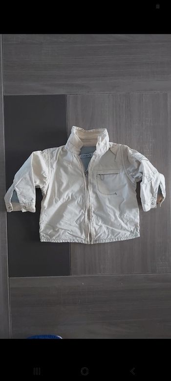 Veste blanche Okaidi