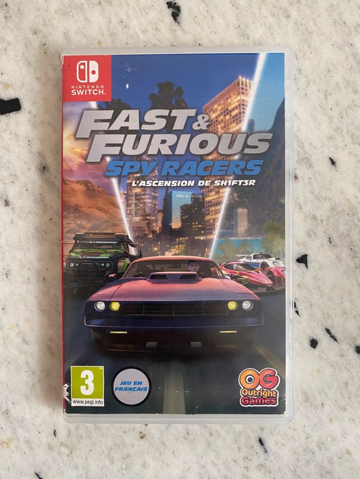 Jeu switch Fast and furious