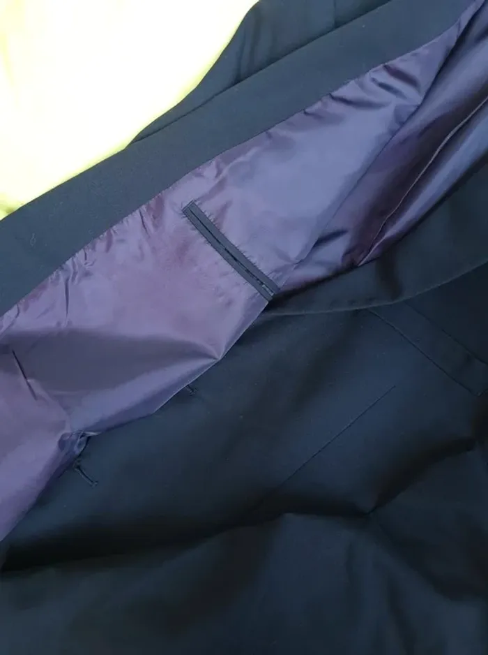veste costume tailleur noire Canda C&A homme taille 50 - photo numéro 14