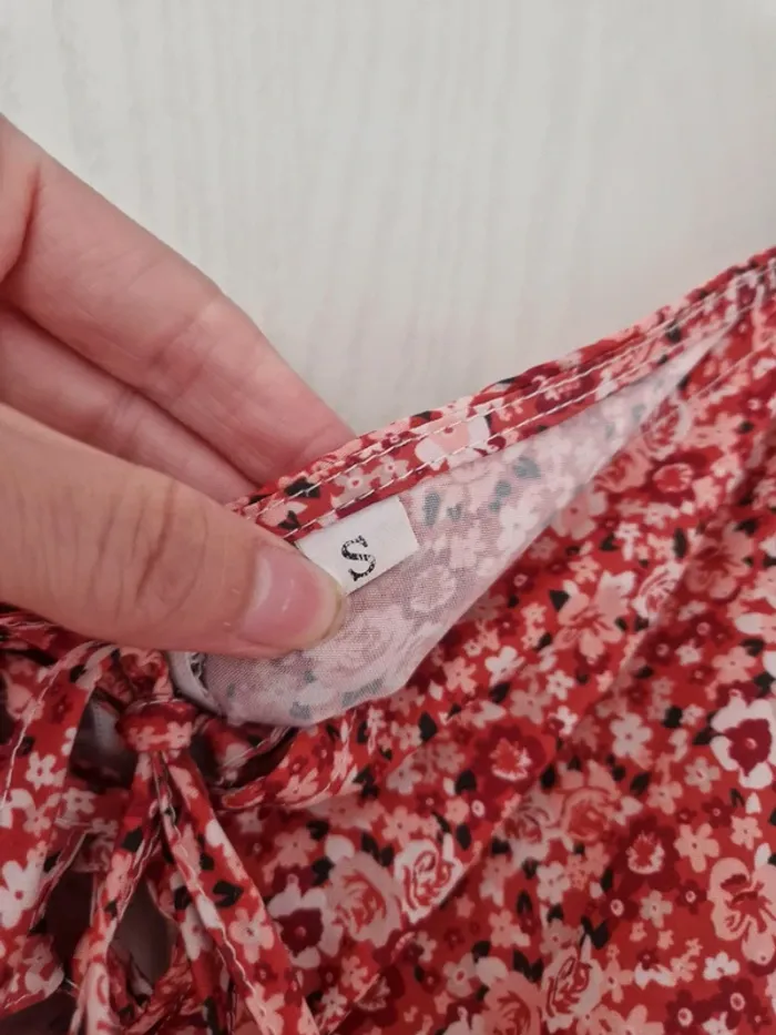 Jolie robe moulante d'été fleurie femme shein taille S/36 - photo numéro 8