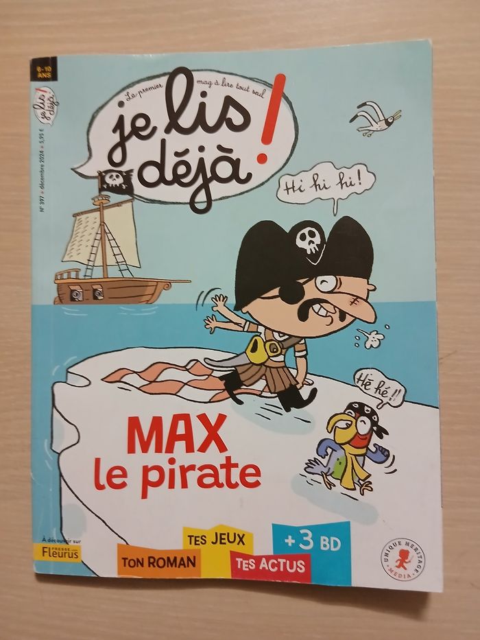 Cahier pour enfant je lis deja a partir de 6 ans