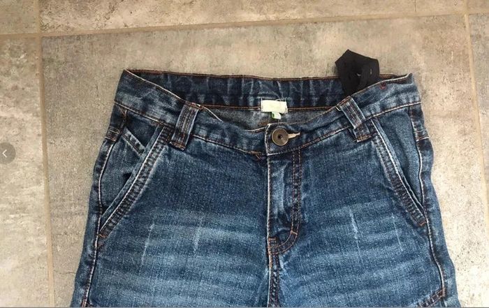 🤩 Craquant jean 7 ans 8 ans TEX adorable ajustable à la taille - photo numéro 7