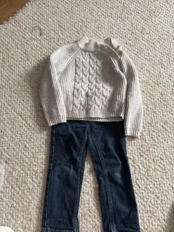 Ensemble garçon 3 ans pull et jean