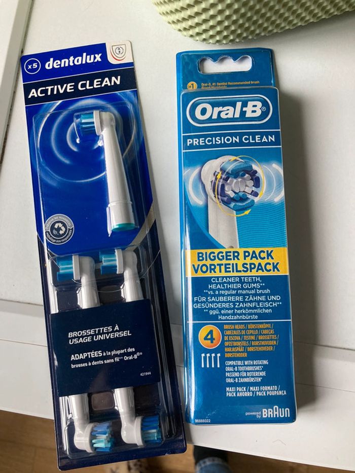 Têtes brosses à dent oral b