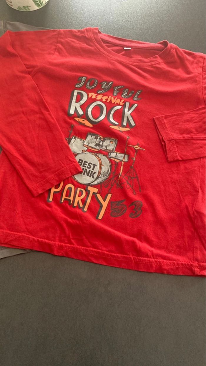 Lot ensemble vêtement garçon 8 ans pull sweat Marvel - photo numéro 13