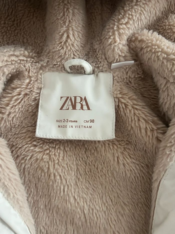 Imperméable chaud Zara 2-3 ans - photo numéro 2
