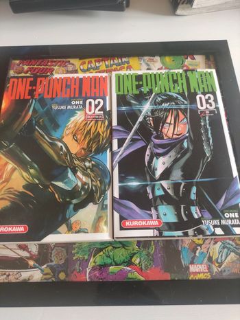 Lot manga One Punch tome 2 et 3