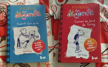 Livres Journal d'un dégonflé Seuil vol 1 et 2