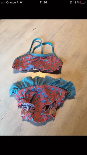 Très joli maillot de de bain 18 mois fille