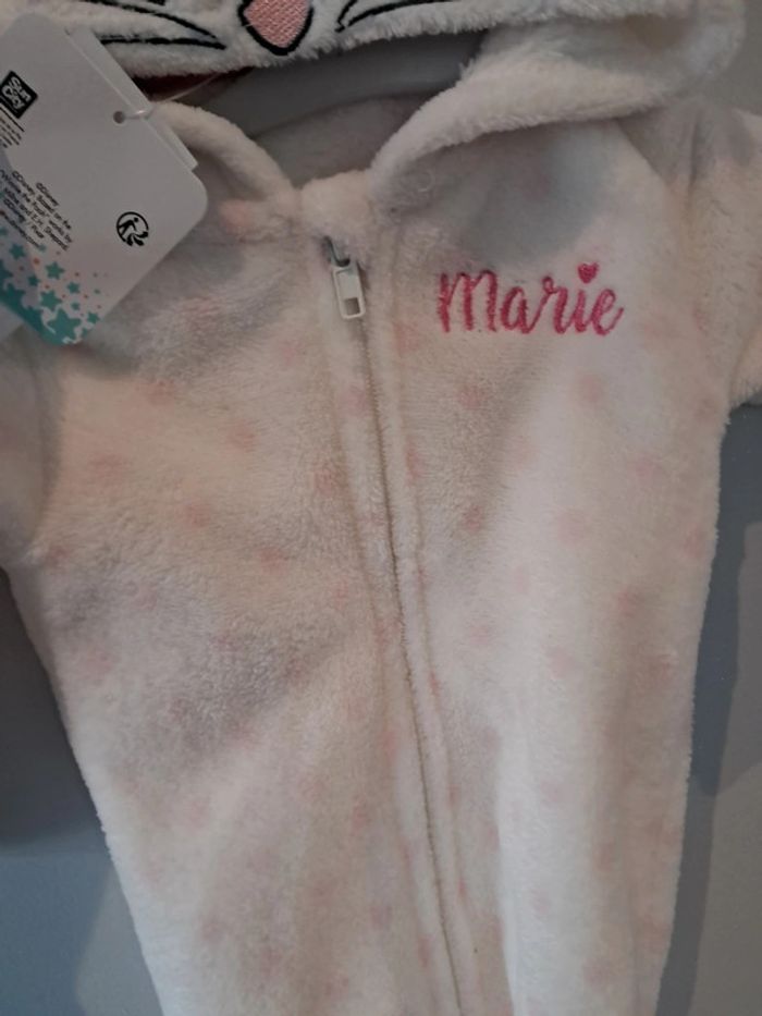 Pyjama doux aristochat disney 12 mois - photo numéro 5