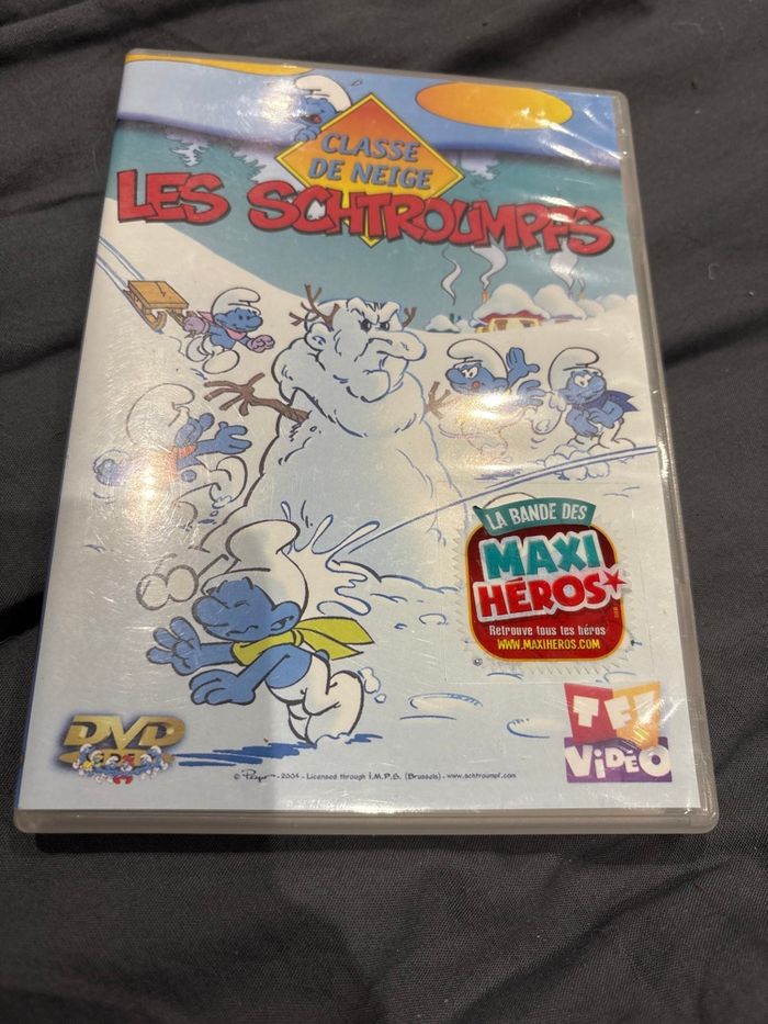 DVD les schtroumpfs