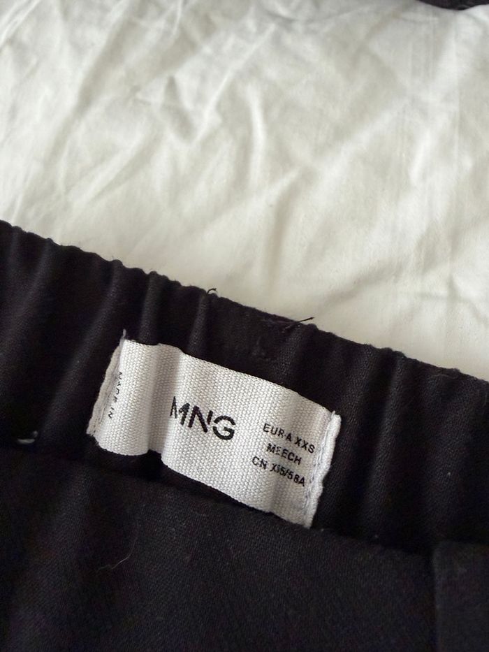 Pantalon carotte noir Mango - photo numéro 3
