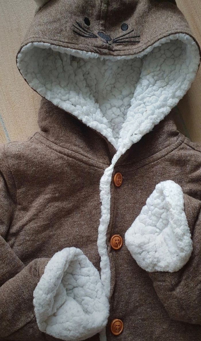 Veste chaude fille 2- 3 ans, 92cm - photo numéro 3