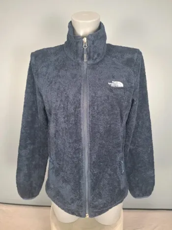 veste The North Face polaire femme zippée bleue – Taille S - brodé (607)