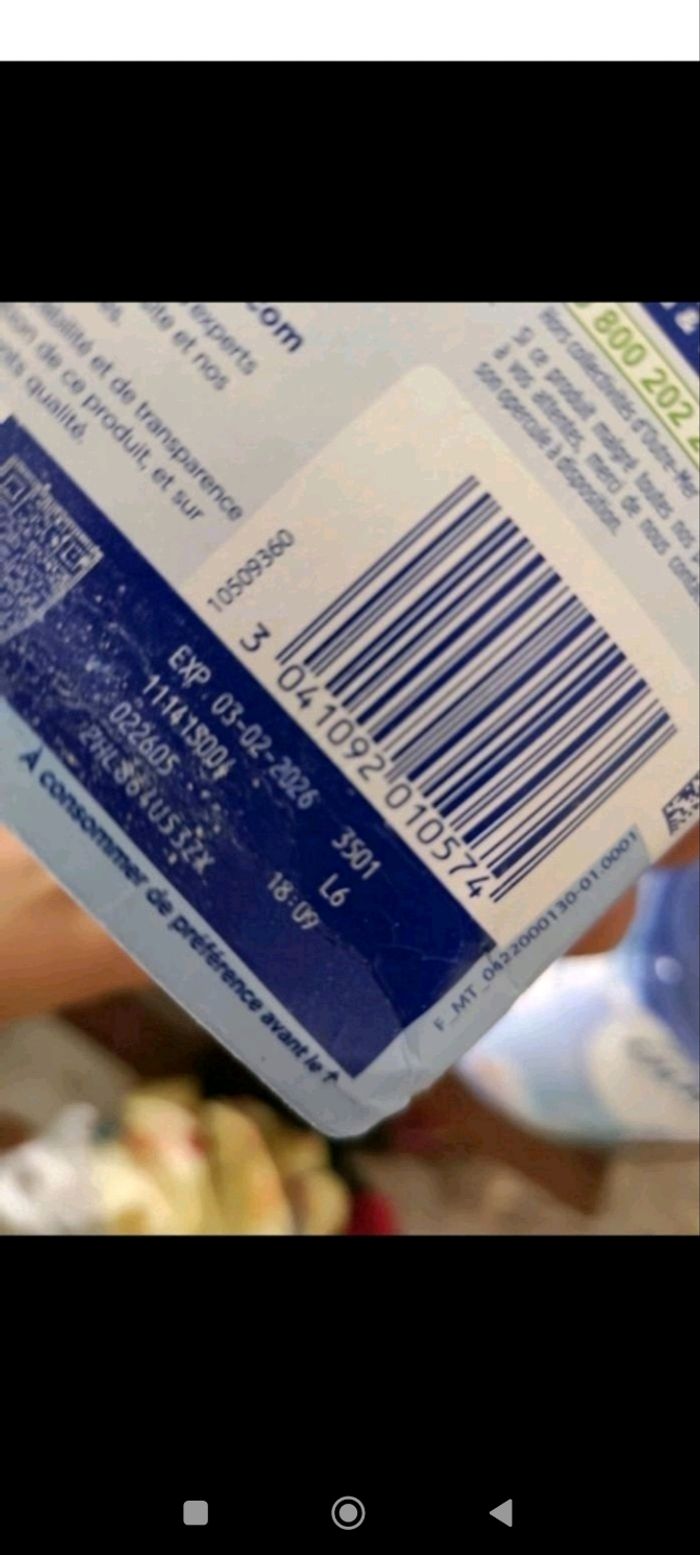 Lot 2 lait Gallia neuf - photo numéro 6