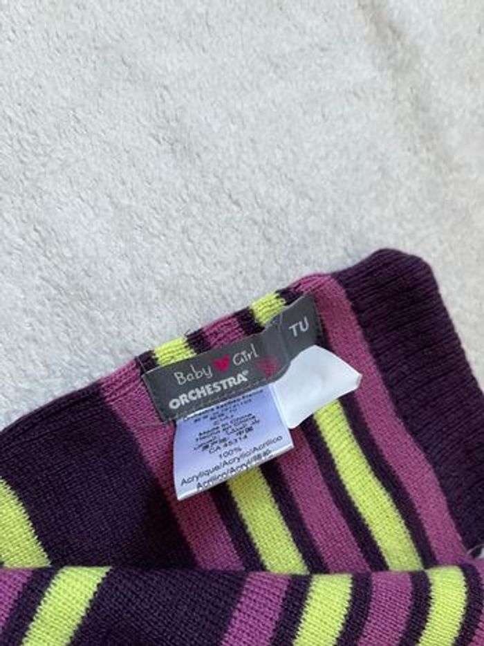 Ensemble bonnet et écharpe fille Taille 2 ans Neuf - photo numéro 4