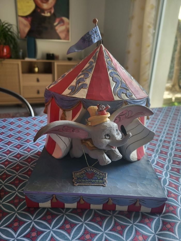 Figurine disney tradition dumbo chapiteau - photo numéro 8