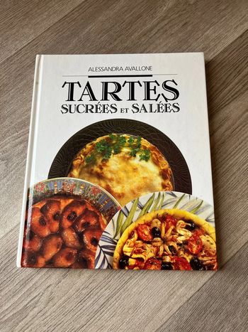 Livre recettes tartes sucrés et salés