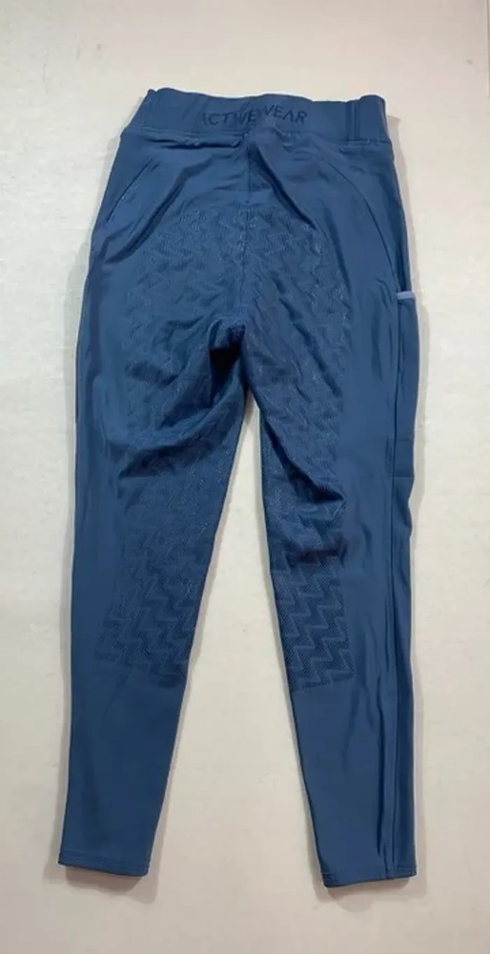 Legging LeMieux bleu/gris – Taille 42 – Très bon état - photo numéro 7