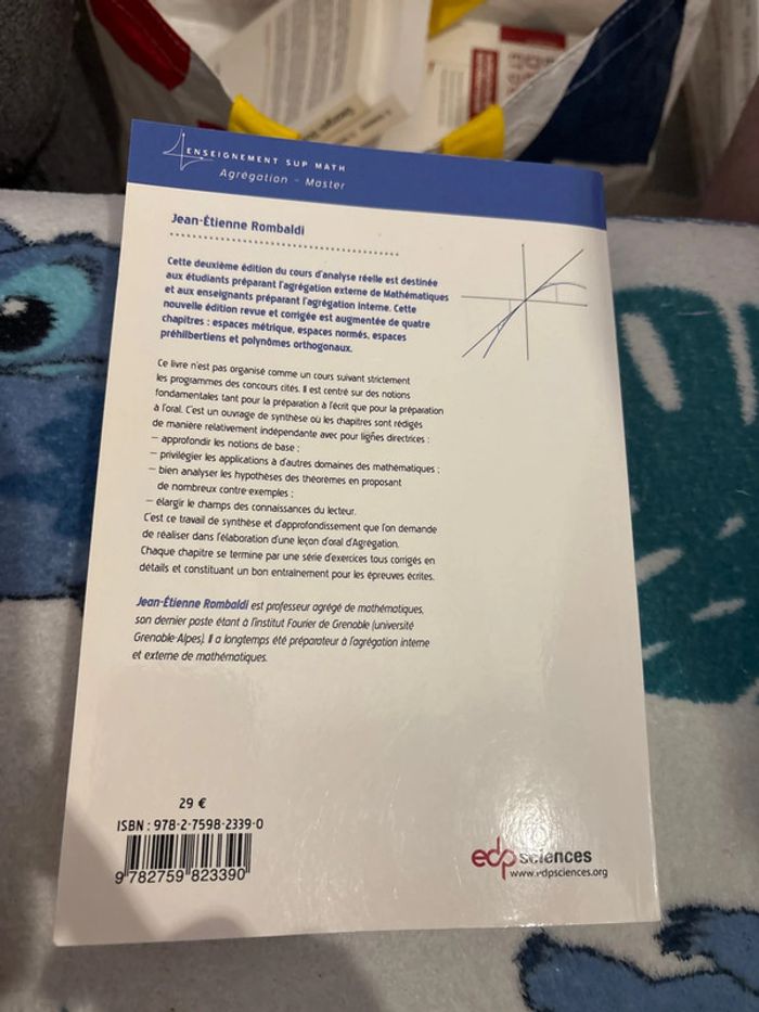 Éléments d’analyse réelle - 2edition Rombaldi - photo numéro 2