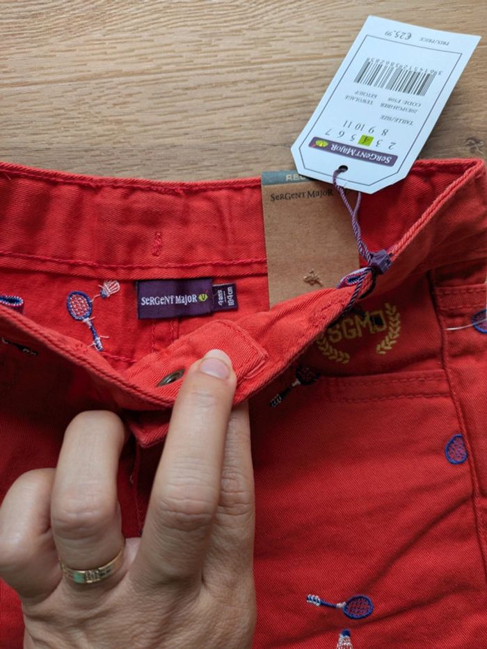 Pantalon Sergent Major 4 ans neuf - photo numéro 3