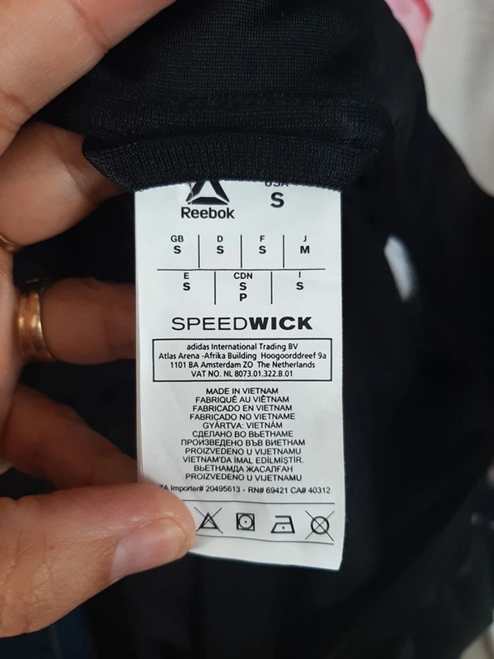 Veste sport reebok - photo numéro 3