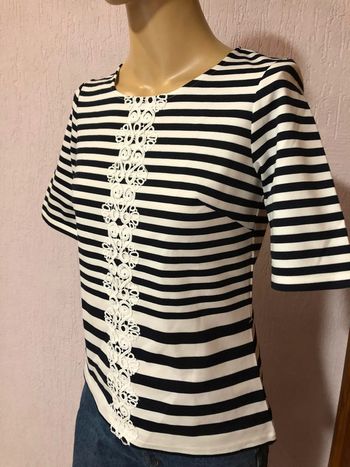 T-shirt marinière Jus d'Orange - n e u f