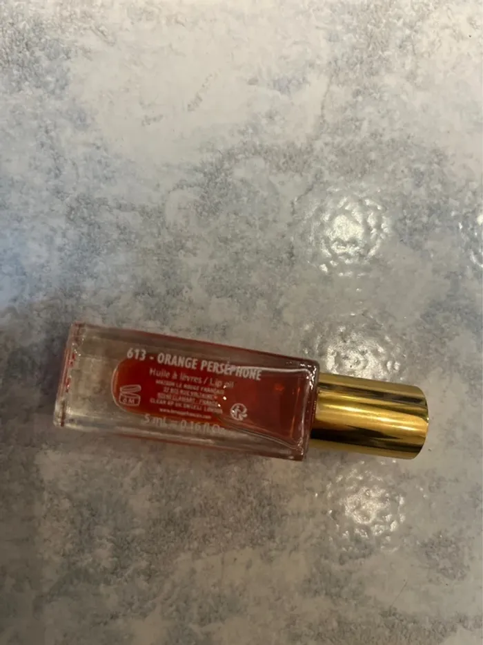 le rouge français huile à lèvre orange persephone - photo numéro 2