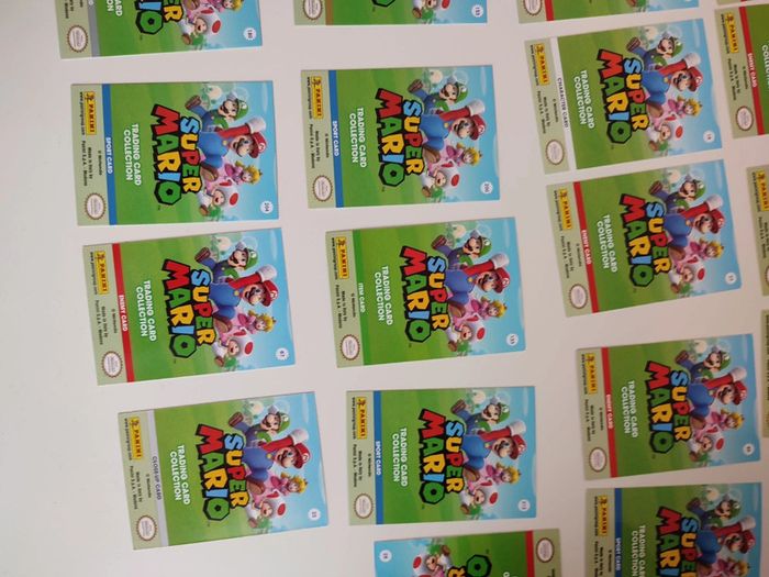 Lot 31 carte panini super Mario - photo numéro 5