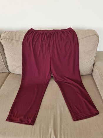 Pantalon couleur lie de vin Daxon
